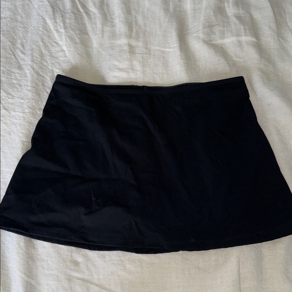 Black Athletic Skort